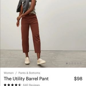 Everlane Barrel Pants